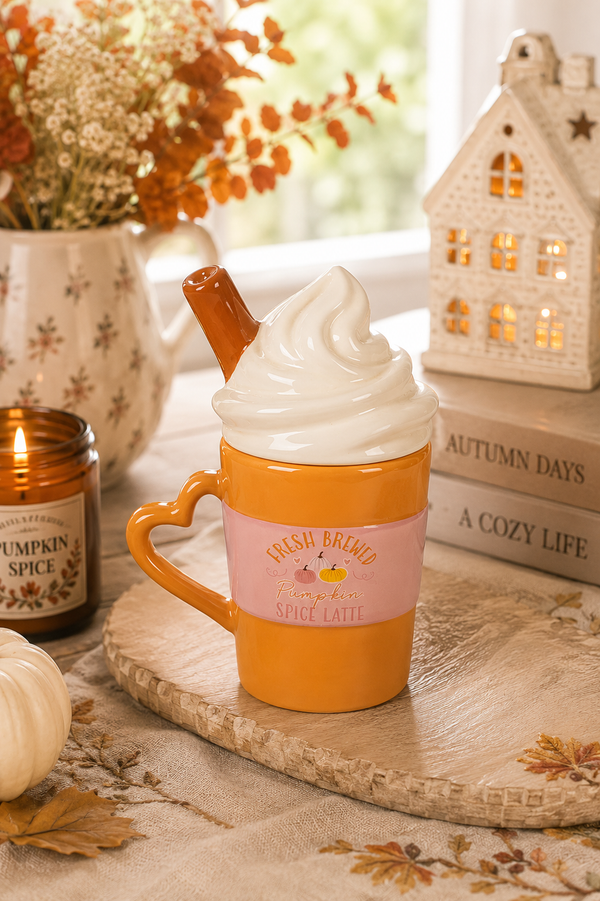 Tazza Pumpkin Spice con Coperchio