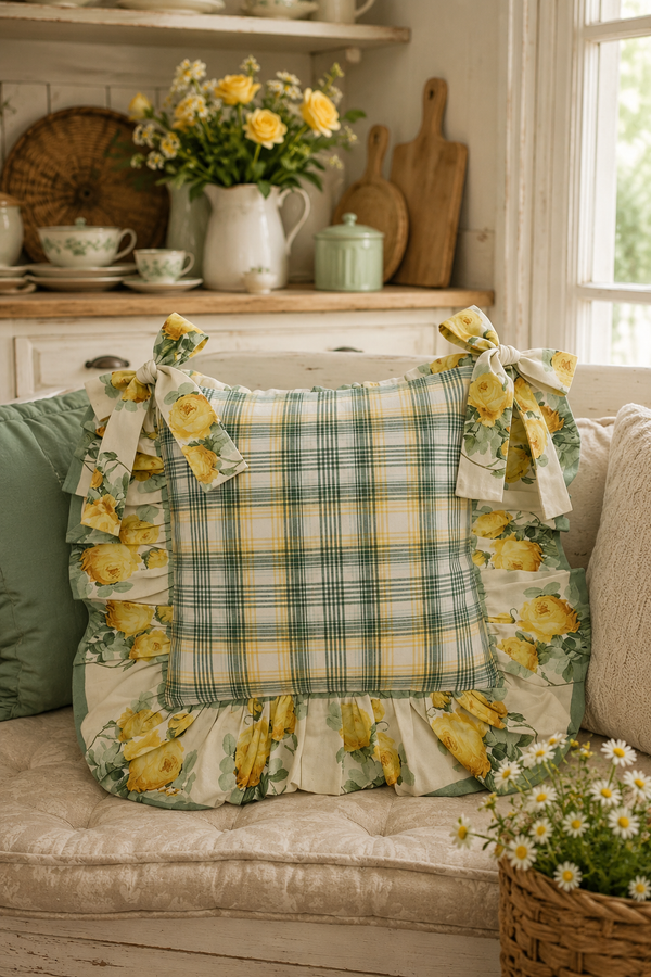Cuscino Coprisedia Rosa Royale 40x40 cm Blanc Mariclò