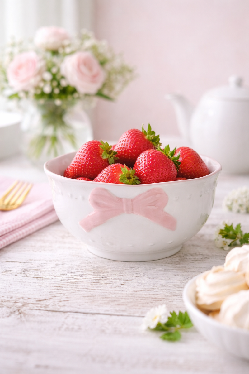 Ciotola Dessert 15,5 cm  “Ribbon Grace” Isabelle Rose
