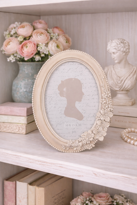 Cornice Portafoto 10x15 cm Clayre & Eef Beige