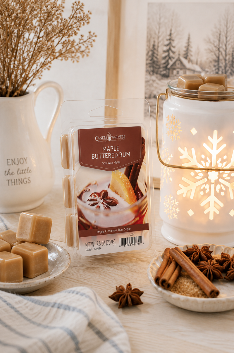 Cera Profumata Maple Buttered Rum – Candle Warmers®