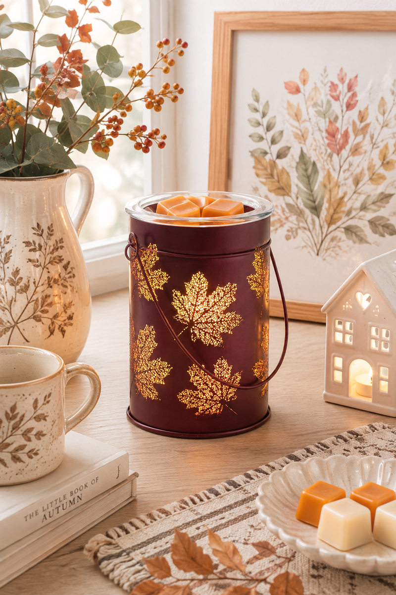 Lampada Scaldacera Elettrica Autumn Leaves – Candle Warmers®