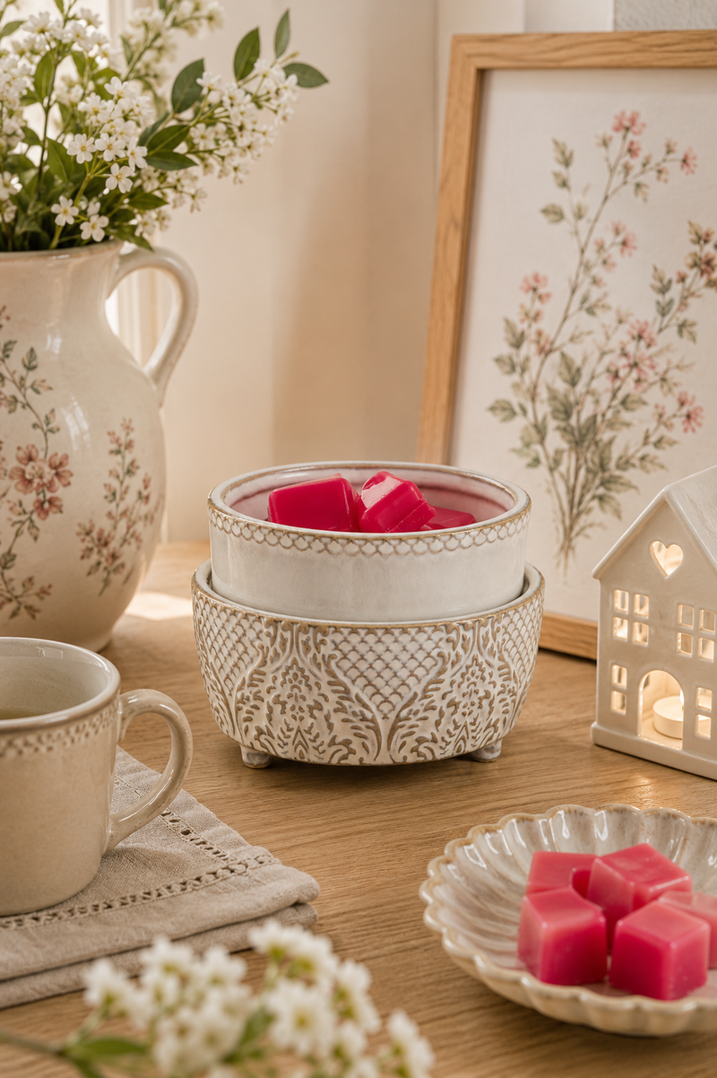 Lampada Scaldacera 2 in 1 Vintage White – Candle Warmers®