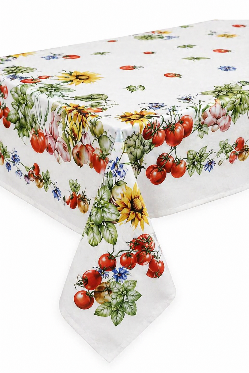 Tovaglia Girasoli 140x180 cm 100% Cotone