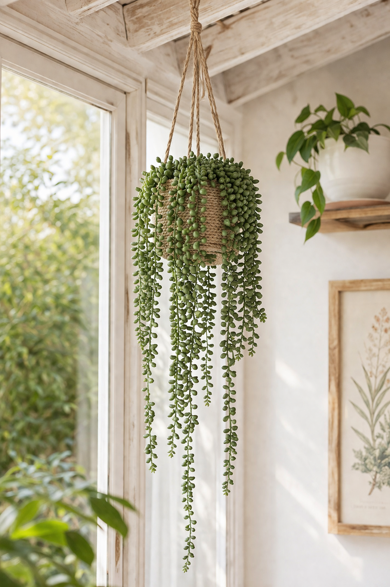 Plante artificielle Senecio - Chic Antique 