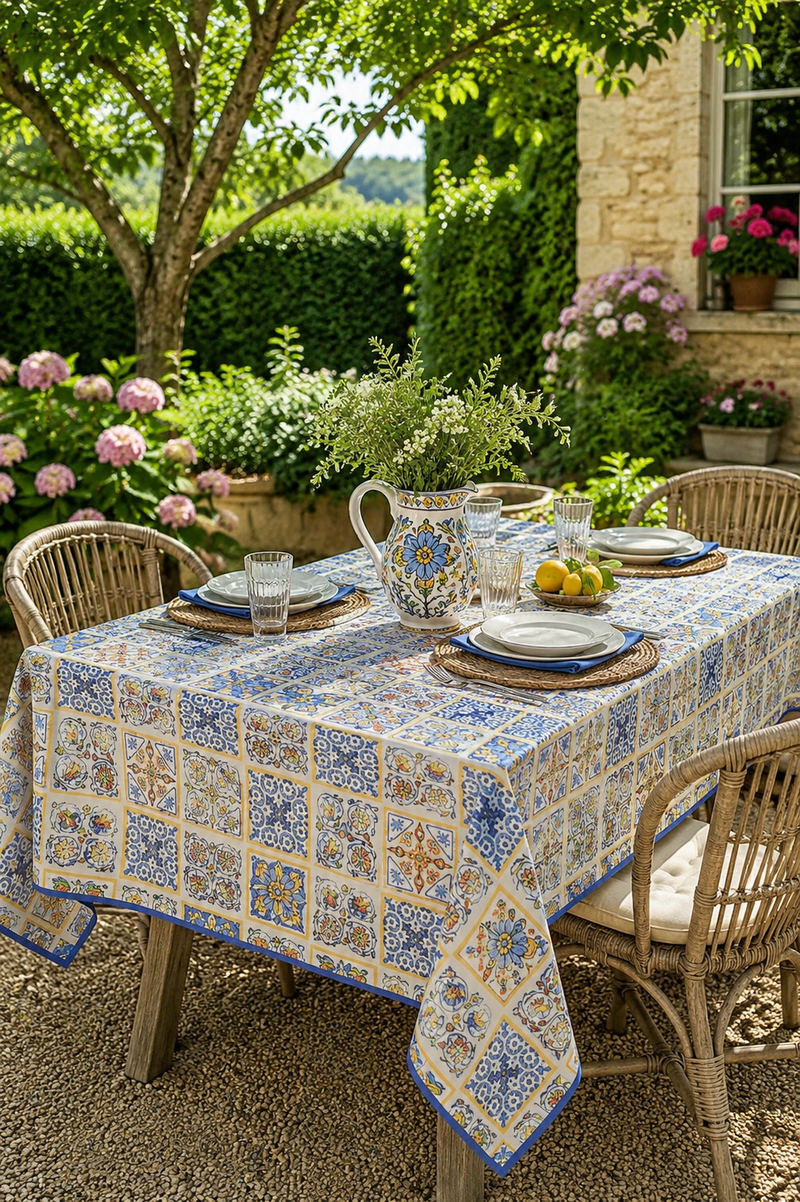 Tovaglia Antimacchia Maiolica 140x180 cm