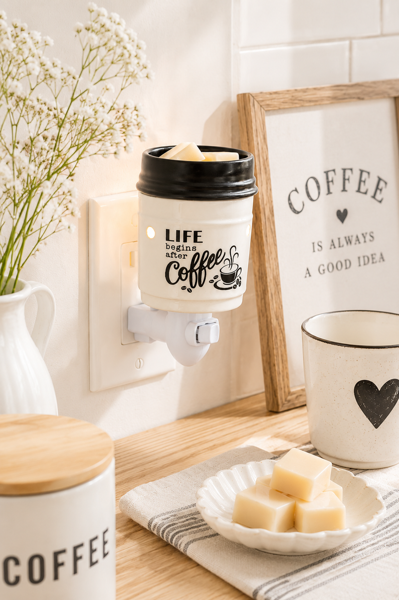 Lampada Scaldacera Elettrica da Presa Coffee – Candle Warmers®