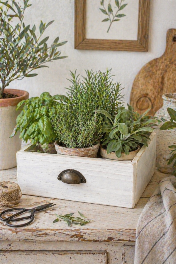 Cassetto bianco Mykonos