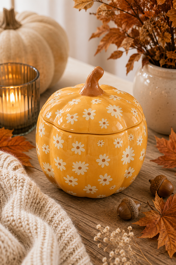 Bruciatore per oli e cere - Zucca Floreale