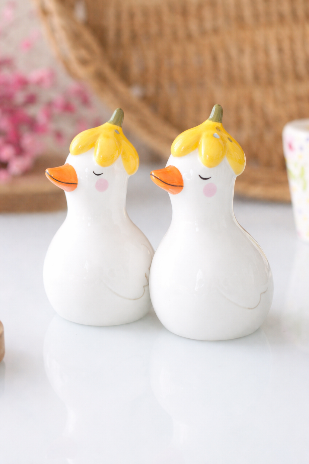 Set Sale e Pepe in Ceramica – Anatre Decorative