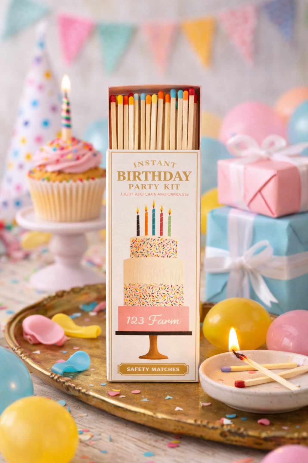 Fiammiferi Profumati Happy Birthday