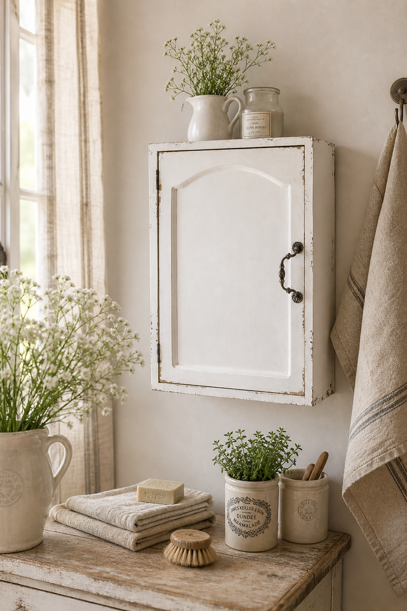 Meuble mural 1 porte Chic Antique 