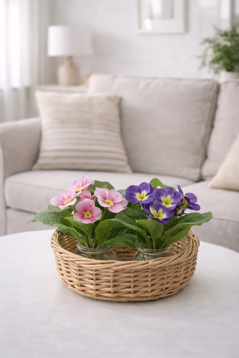 Buisson Artificiel Primula 24h Cm-Edg