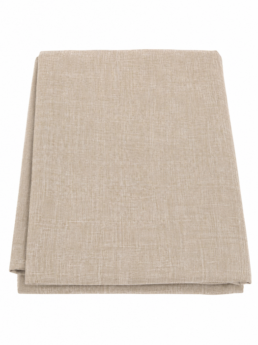 Tovaglia Antimacchia Effetto Lino Sabbia Naturale 140x240 cm