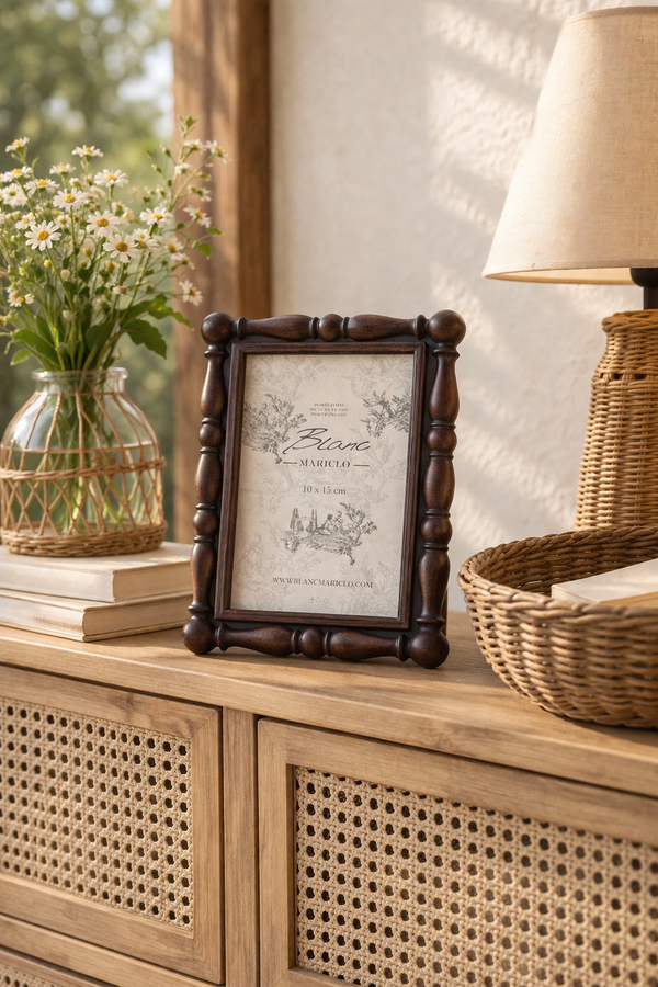 Portafoto in Resina Blanc Mariclò 14x19 cm Amor et Memoria