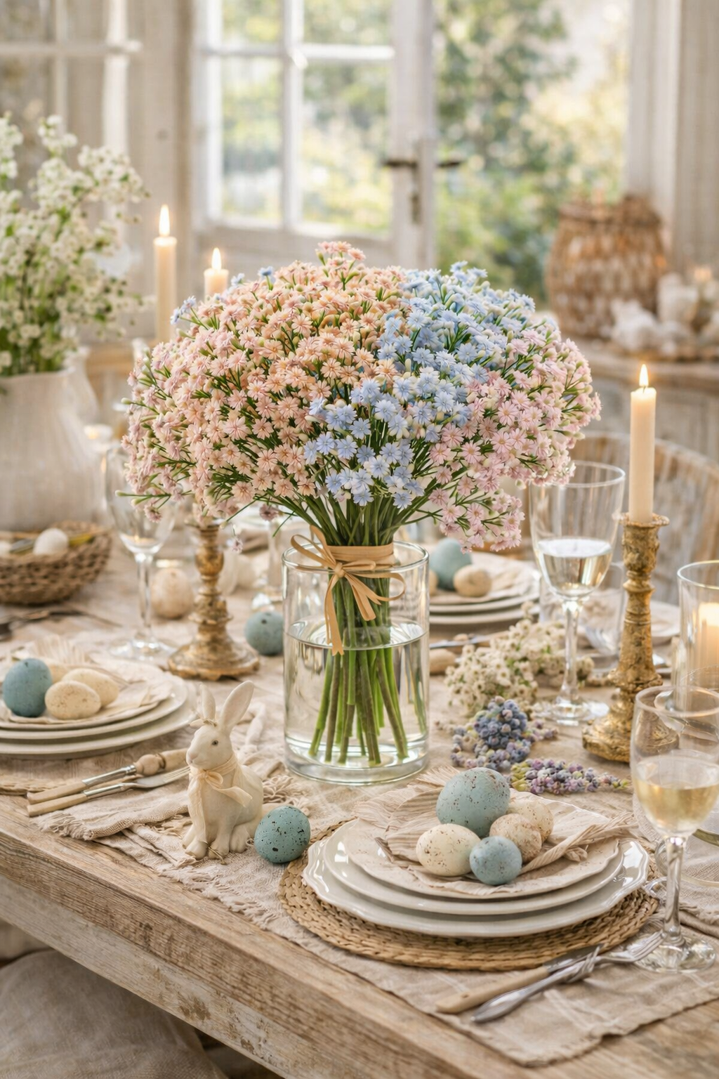 Mazzo Gypsophila artificiale EDG – 7 steli altezza 34 cm