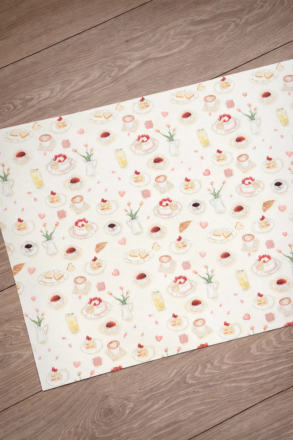 Tappeto in vinile su misura ‘Un Dolce Risveglio’