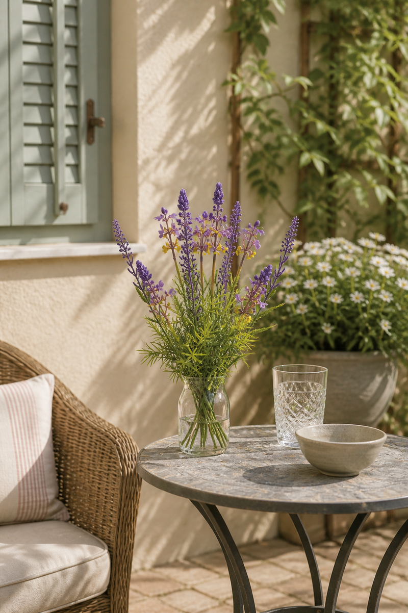 Mazzo Lavanda Artificiale 34 cm Edg