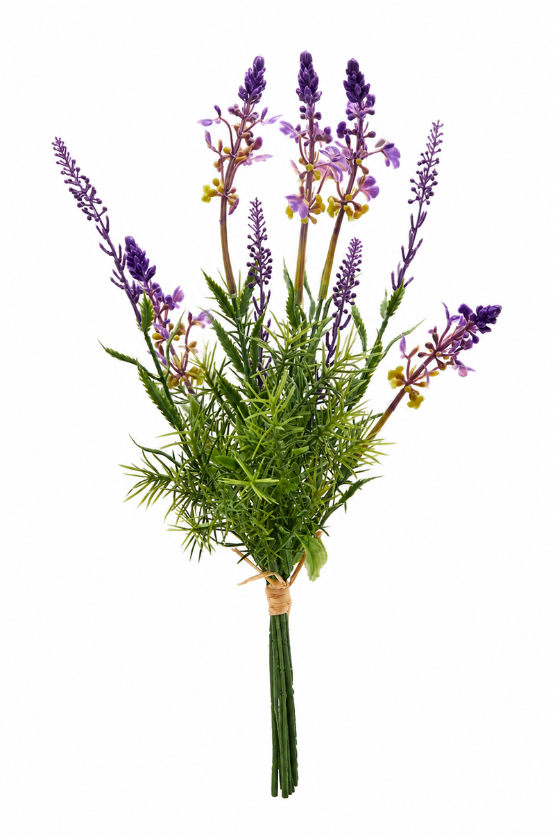 Mazzo Lavanda Artificiale 34 cm Edg