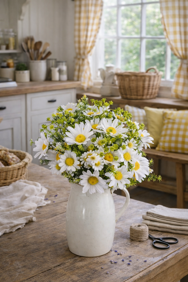 Mazzo di Margherite Decorative 35 cm