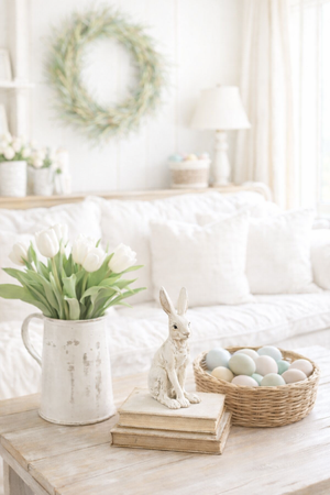 Statua Coniglio in Resina Anticata 13 cm Clayre & eef