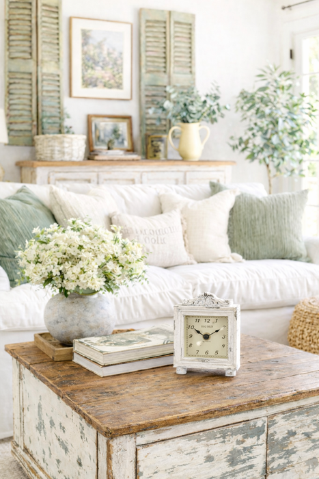 Orologio da Tavolo stile Shabby chic Clayre & Eef