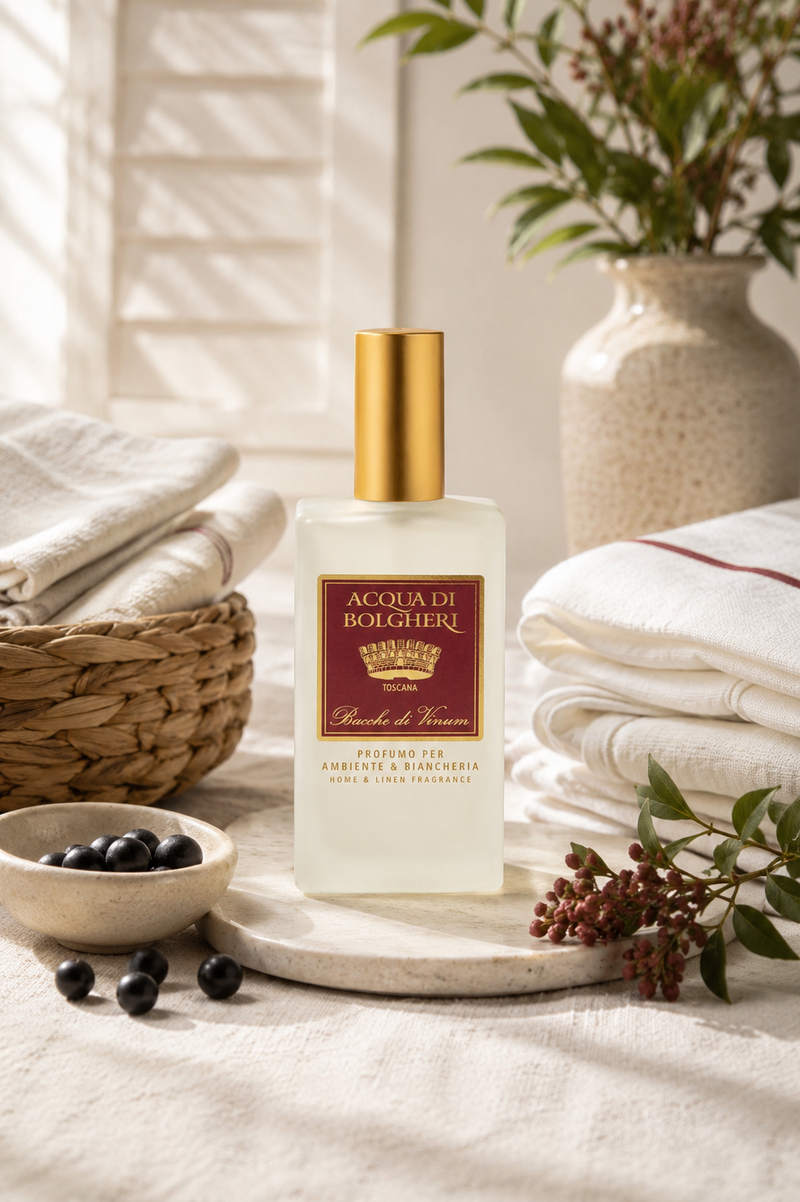 Profumo Ambiente & Biancheria Acqua di Bolgheri Bacche di Vinum 100 ml
