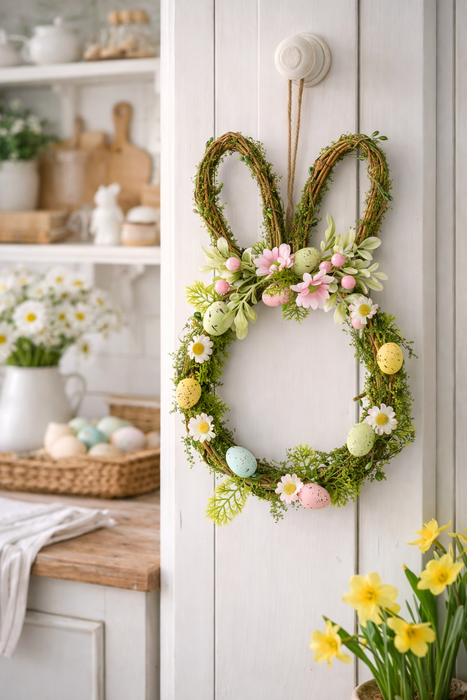 Corona Coniglio Pepen Nuvole di Stoffa 32x22 cm –