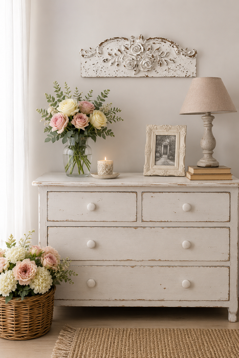 Fregio da Parete Shabby Chic