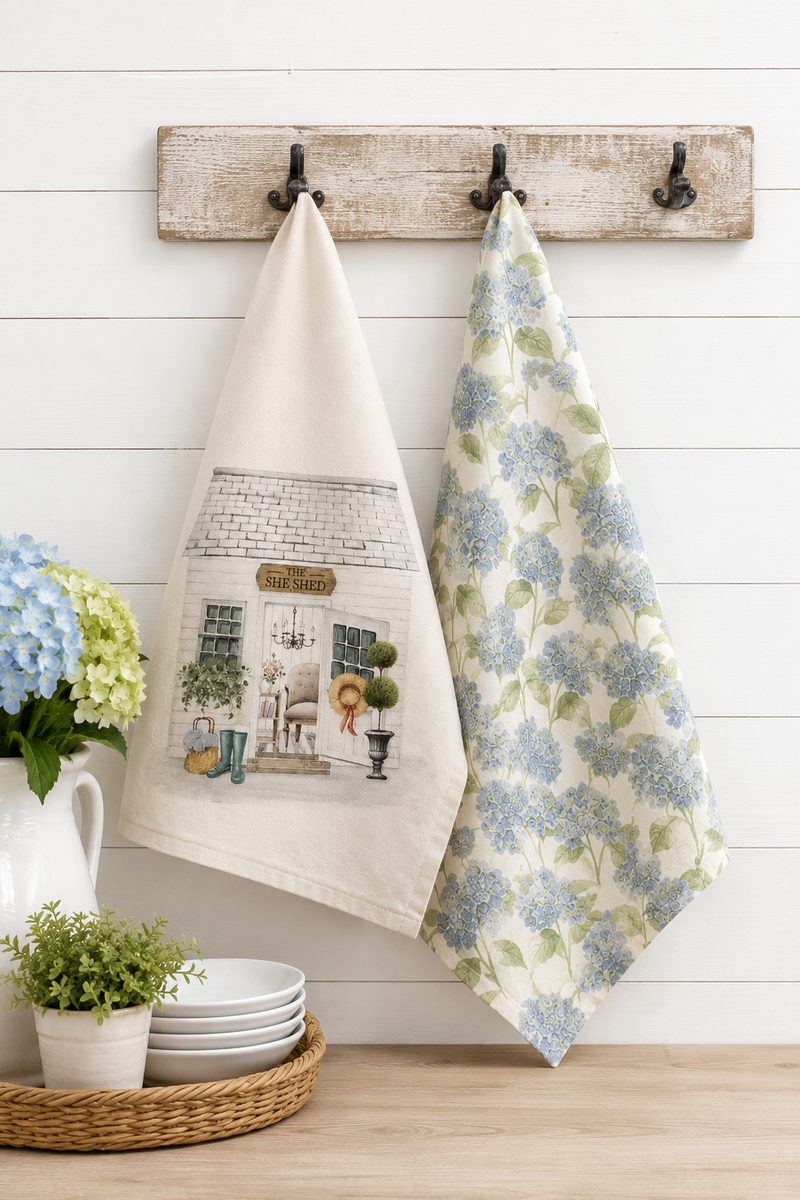 Set Strofinacci Cucina The She shed