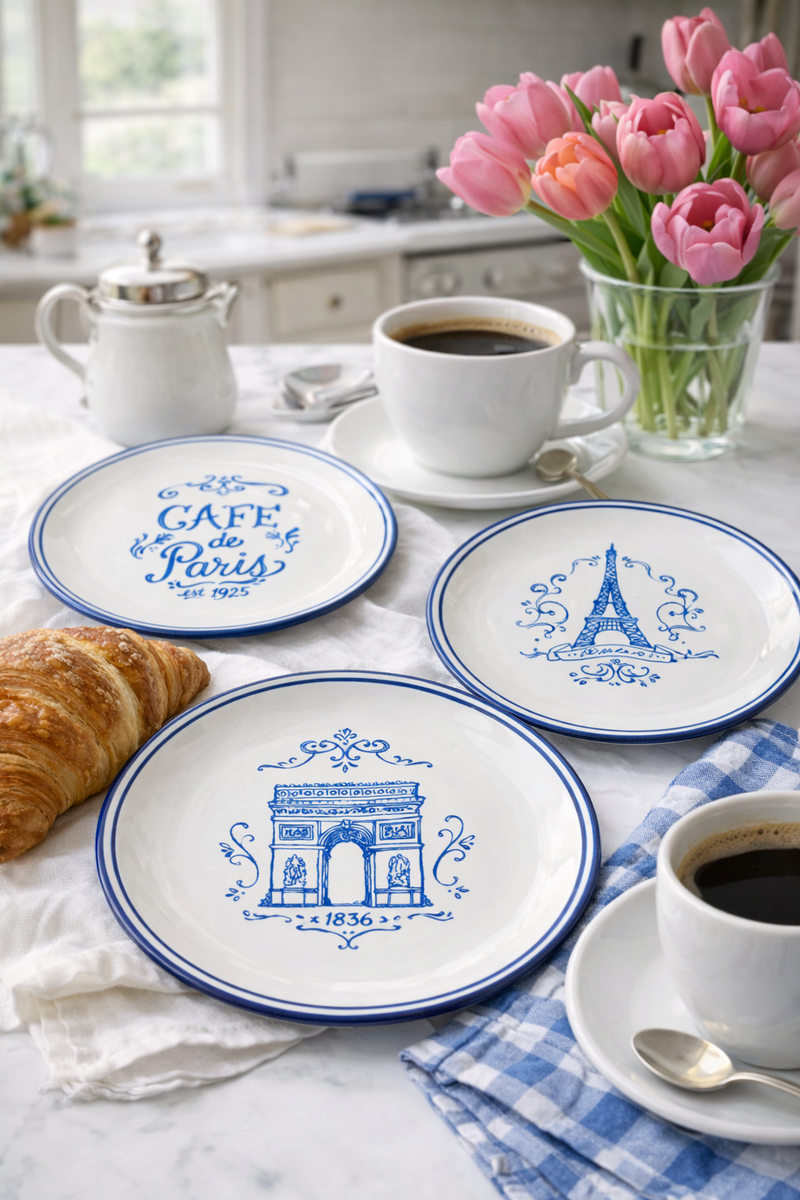 Piatto colazione Café de Paris