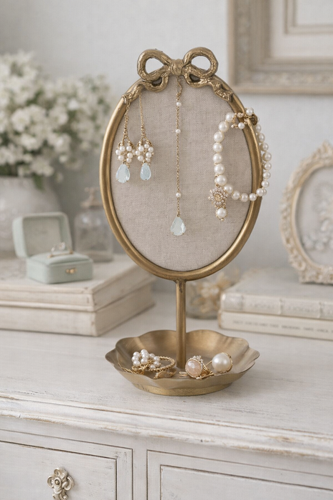 Porta Gioielli ALMA da Tavolo 32 cm Blanc Mariclò