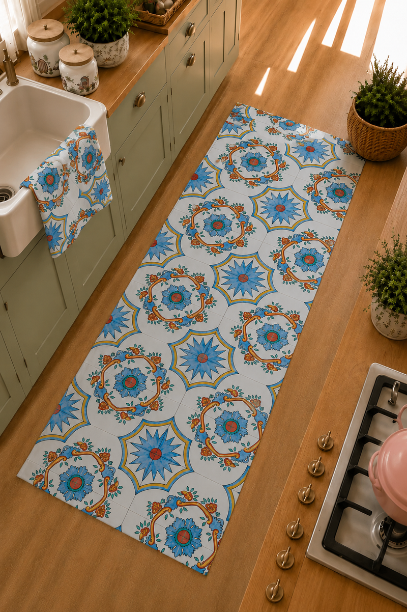 Tappeto in Vinile Su Misura Made in Italy Ceramiche del Sud