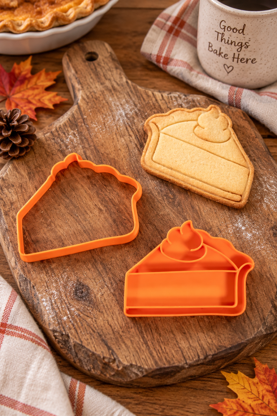 Stampino per biscotti Torta alla Zucca – Tagliabiscotti Torta alla Zucca