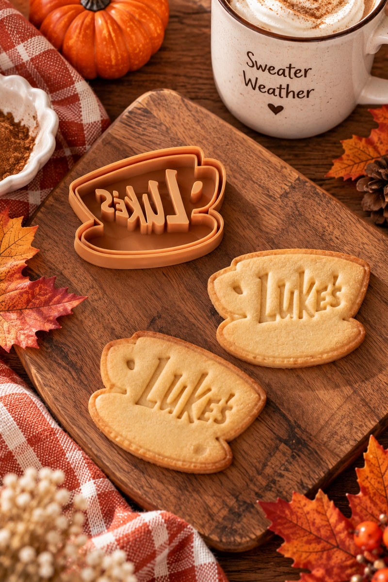 Stampo per biscotti Luke’s – tazza da caffè (Una mamma per amica)