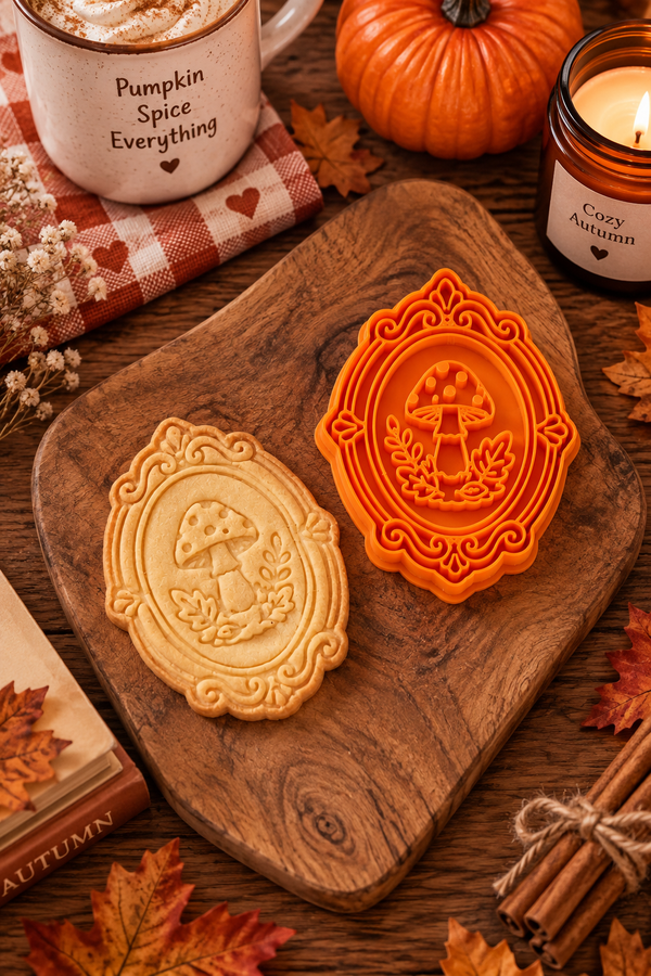 Tagliabiscotti Cornice Fungo Autunno