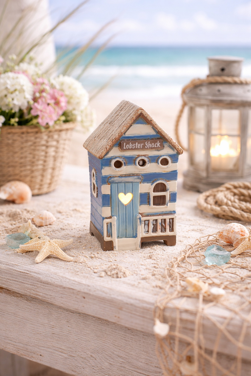 Casetta Portatealight Stile Coastal Shabby Chic