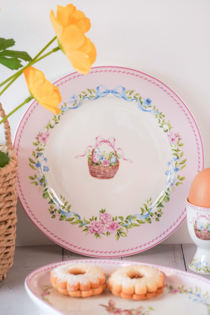 Piatto Dessert 19 cm Easter Joy Basket Isabelle Rose