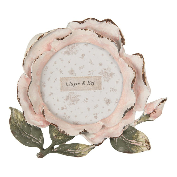 Cornice Portafoto a Fiore in Resina – Clayre & Eef