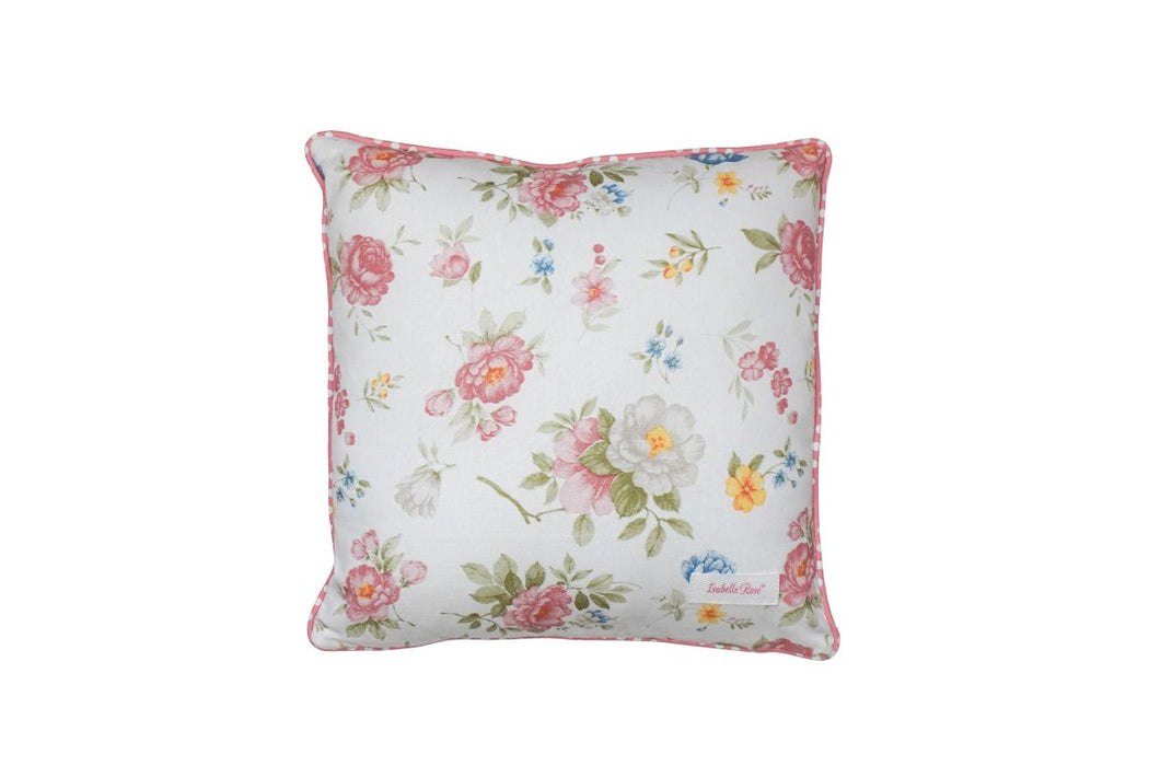 Coussin 40 x 40 Jardin Anglais Isabelle Rose