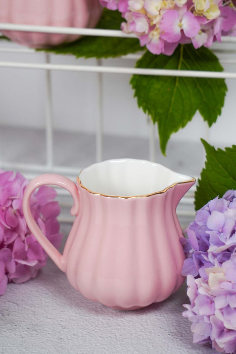 Royal Rose Pink Milk Jug - Isabelle Rose