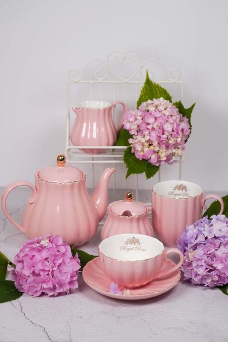 Royal Rose Pink Milk Jug - Isabelle Rose