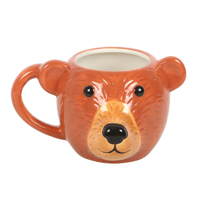 Teddy bear-shaped mug