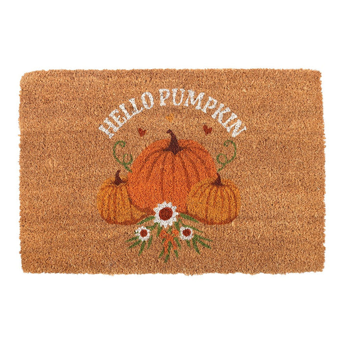 Zerbino in Fibra di Cocco "Hello Pumpkin"