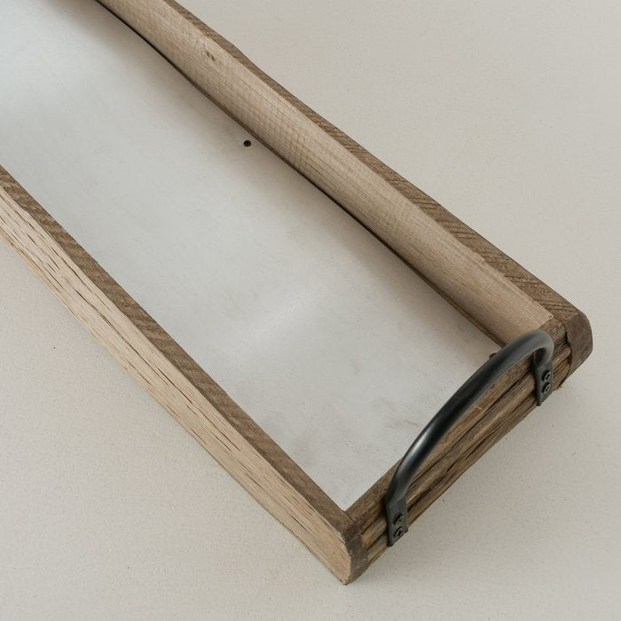 Wooden tray with handles Boltze