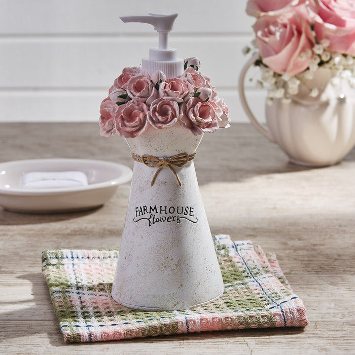 Dispenser sapone a forma di Brocca Flowers