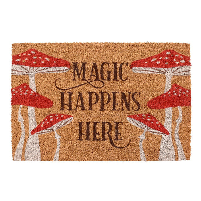 Zerbino in Fibra di Cocco "Magic Happens Here"