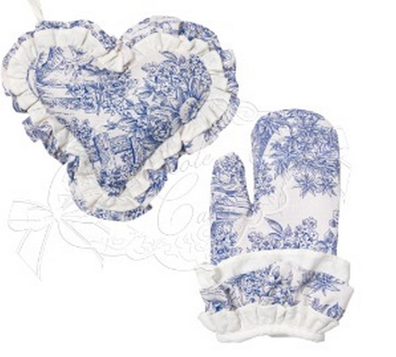 Etoile Blu Set Guanto E Presina - Arredo Casa da Sogno