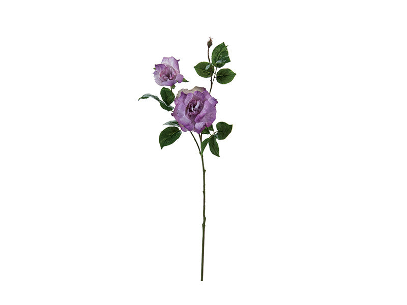 Stelo di rosa elisabeth lilla 82 cm