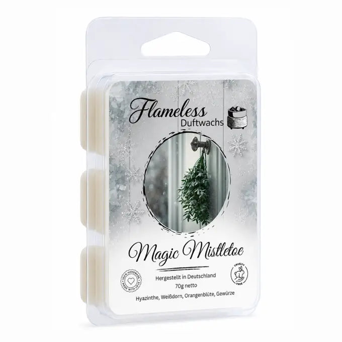 Cera Profumata di Soia Magic Mistletoe 70 g – Flameless